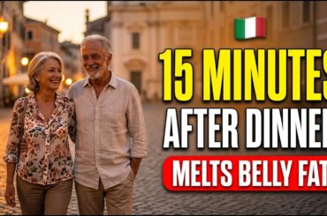 The 15-Minute Italian Secret That Melts Belly Fat After 60 (No Gym Required)