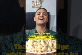 No onion & Garlic white sauce pasta recipe for thakur ji 💝 #youtube #youtubeshorts #shorts #recipe