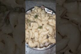White Sauce Pasta Recipe 🤗🤗#funny #cooking #short #video