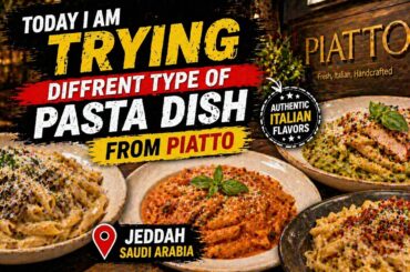 We Tried PIATTO Jeddah | Is This the Best Italian Restaurant Here?