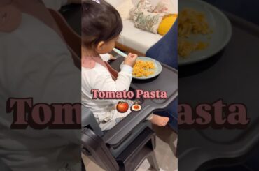 Easy tomato pasta for babies #babyfood #recipe