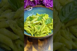 Creamy Pistachio Pasta Recipe | Easy Homemade Dinner #food #pasta #creamypasta #easyrecipe