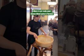 Best Cheese wheel pasta in Florence?  #florencefood #florencerestaurants #eatinginfirenze