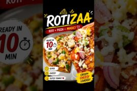 10 Min Rotizaa🍕😋– Crispy & Cheesy! | Snacks recipe 😋 #shorts #pizza #snacks #roti #recipe