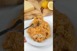 Creamy High Protein Slow Cooker Buffalo Chicken Alfredo Pasta 🔥🤤🙌