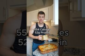 Lazy Lasagna Bake High Protein Meal Prep Recipe #shorts