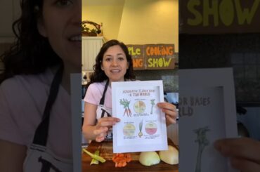 Cooking basics: aromatic bases of Italy, Spain and The... #Shorts #chefjoanna