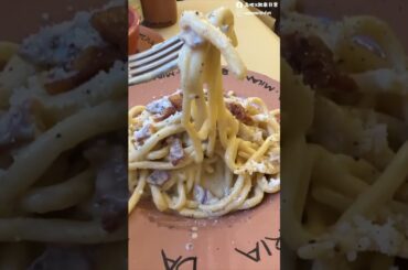 【肥象美食報194】羅馬人氣義大利麵店 Osteria da Fortunata - Rinascimento #美食 #food  #italy #rome #pasta #肥象美食報