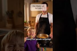 'Italien hat gerade aufgelegt!' – Lustiger Koch-Fail 🍝