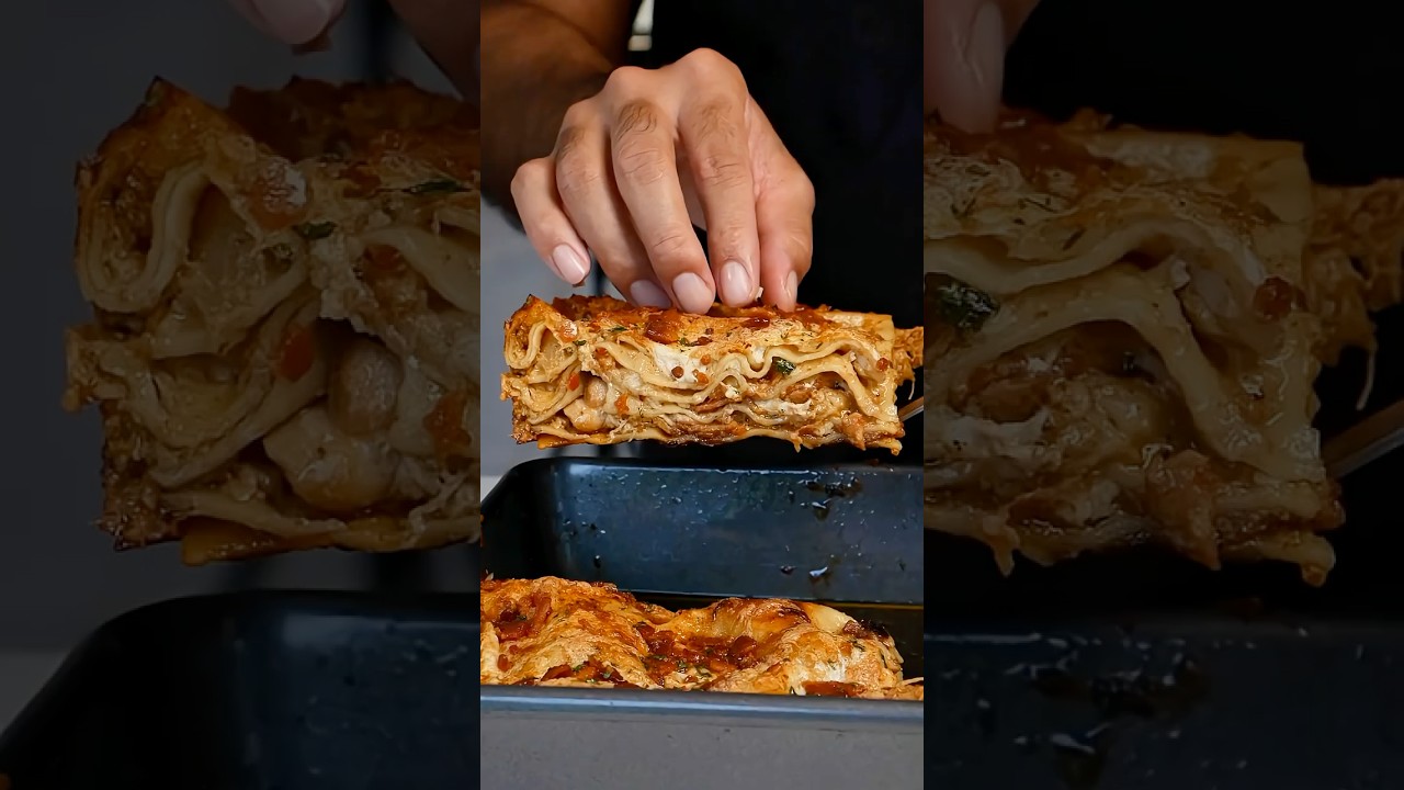 Chicken Bacon Alfredo Lasagna 🤤🔥 Chicken Bacon Alfredo Lasagna 🤤🔥
