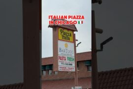 Italian piazza in Chicago serving up authentic Italian food