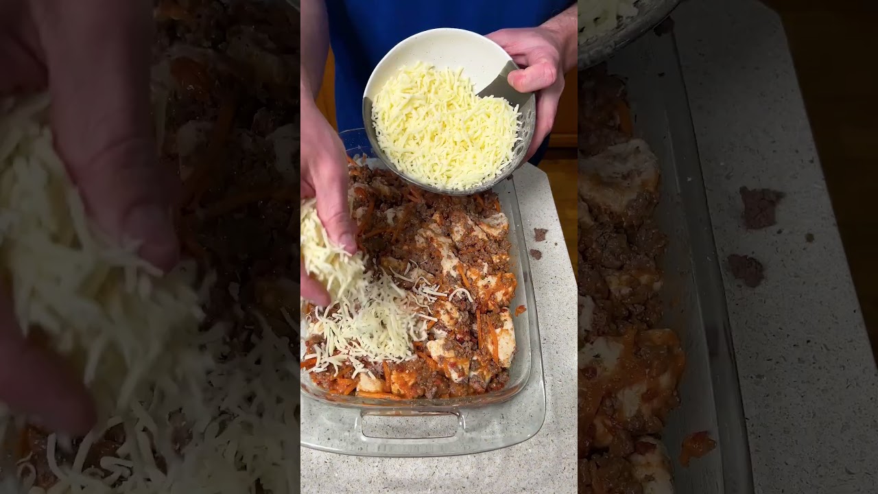 pizza casserole recipe that’s actually genius #food #easyrecipe #shorts pizza casserole recipe that's actually genius #food #easyrecipe #shorts