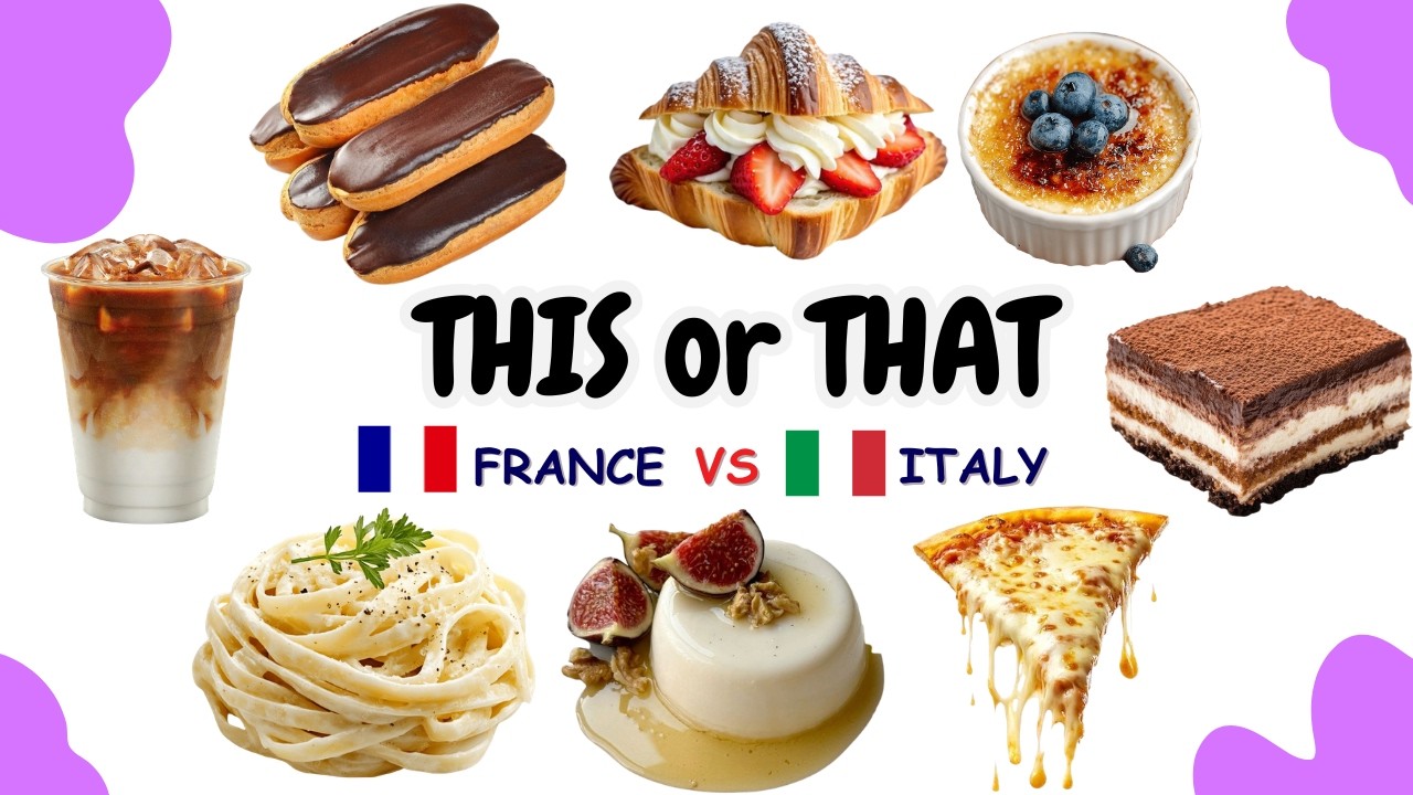 France vs Italy: Ultimate Food Showdown 🥐🍕 | This or That France vs Italy: Ultimate Food Showdown 🥐🍕 | This or That