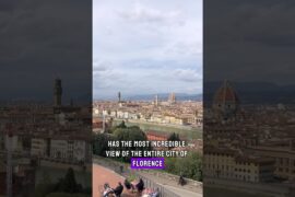 The BEST view in FLORENCE❗ 🇮🇹
