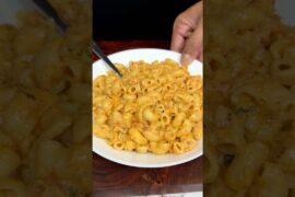 One Pan Cheesy Pasta ASMR Cooking #shorts #asmr #recipe #cooking #crunchytreats #streetfood #summer