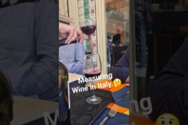 Measuring Wine in Puglia.😍 #foodvlog #travel #winetasting #italy