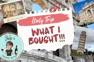 Come Shopping With Me in Italy 🇮🇹 (What I REALLY Bought) | Travel Now | Travel Tips with Jane