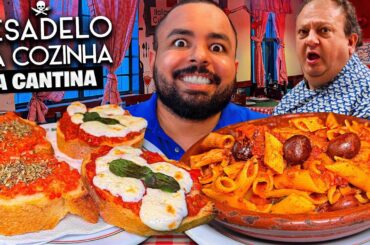 FUI NO RESTAURANTE ITALIANO MAIS POLÊMICO *Jaqcin: É Italiano mesmo?