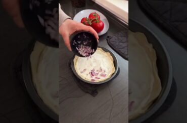 Schnelle Laugenpizza ganz unkompliziert aus der Heißluftfritteuse ! #trending #recipe #food #cooking