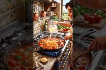 أكبر غلطة في سلق المكرونة الاسباجيتي! 🛑 سر صلصة المطاعم 🍝 #shorts