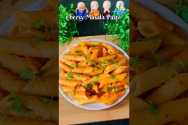 Virel Cheesy Masala Pasta #shortsvideo #cooking #trending #viralvideo