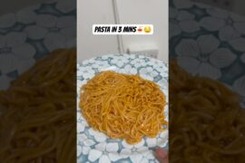 Craving pasta? Try this Easy 3 minute Wow pasta🍝 #spaghetti #pasta #cooking #viral #foodie #foryou