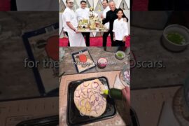 Wolfgang Puck's Smoked Salmon Pizza with Caviar from Spago #pov #cooking #recipe #food #pizza