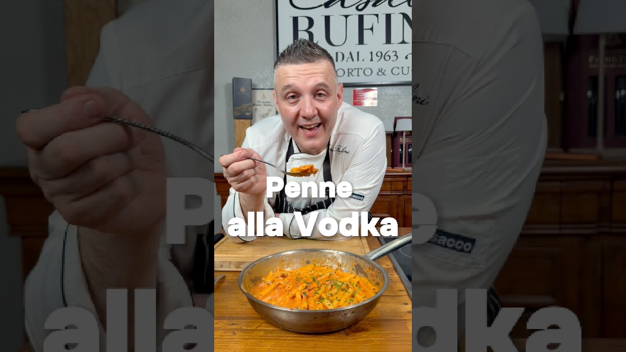 PENNETTE ALLA VODKA #chefrufini PENNETTE ALLA VODKA #chefrufini