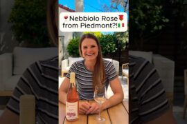 Nebbiolo Rosé from Piedmont?!🍷 This Italian Rosato Perfectly Balances Fruit and Minerality!