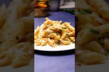 Creamy Wheat Pasta 🍝🧀 |  Easy 10-Min Recipe #shorts