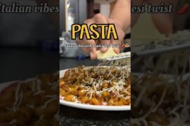 Italian vibes with a spicy desi twist 🌶️🍝  #pasta #desistyle #cooking