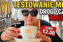 🇮🇹 Wielki TEST MC DONALD's we Włoszech. LOTNISKO/MIASTO