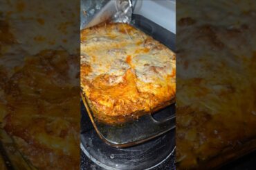 Double Cheese Lasagna 🧀🍝 Dinner is ready 😋