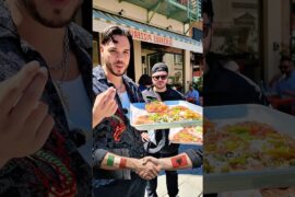 Italian & Albanian Pizza Shop in NY! #italian #albanian #pizza #nyc #nycfood