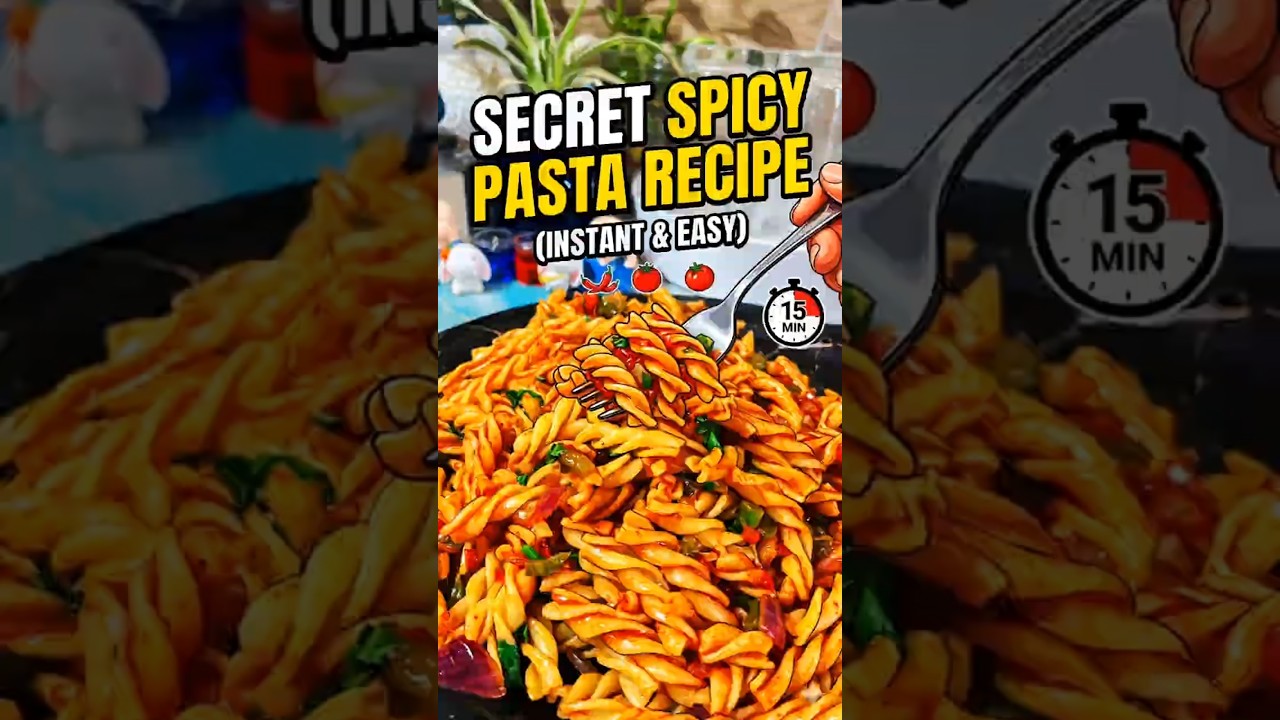 Don’t Scroll! Best Quick Spicy Pasta Ever 🤤#shorts #shortsfeed Don't Scroll! Best Quick Spicy Pasta Ever 🤤#shorts #shortsfeed