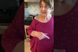 Drinking raw egg wine with nonna?!