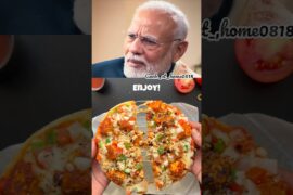 भारत–Italy friendship का स्वाद — Narendra Modi & Giorgia Meloni Special Pizza!”🍕🇮🇳🇮🇹  #short #pizza