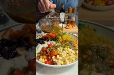 This Italian Pasta Salad Disappears Every Time 🍝✨ #shorts