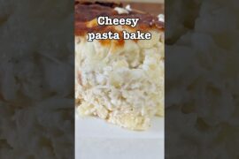 The ultimate 5-cheese baked pasta #cooking #pasta #easyrecipe