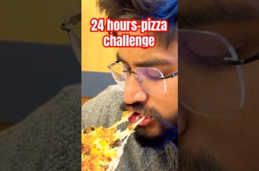 24 Hours Only Pizza Challenge 🍕🔥 Can I Survive?