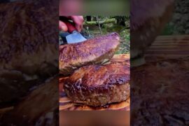 Perfect Steak Pasta!! @menwiththepot #cooking #cookingasmr #outdoorcooking #steak #pasta #food
