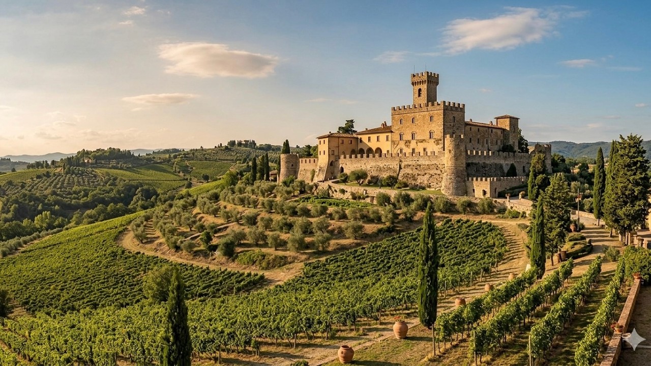 The Most Beautiful Castle in Chianti, Italy | Castello di Verrazzano The Most Beautiful Castle in Chianti, Italy | Castello di Verrazzano