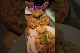 Dinner at Esak by Uncover | #travel #food #viral #vlog #vlogger #challenge #italian #delhi #shorts