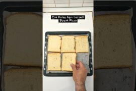TOST EKMEĞİNDEN PİZZA TARİFİ 👉