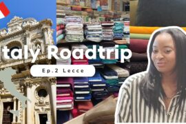 Italy Fabric Hunting Ep 2 | Lecce- my best bargain finds