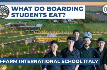 What Do Students Eat? / Boarding School Food in Italy / H-Farm International School