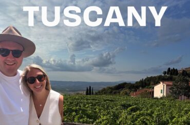 Our Tuscan Adventure 🇮🇹 | Italian Wedding, Montepulciano, Wine Tasting & Gladiator Fields!