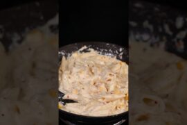 Instant Creamy Chesy Corn Pasta 🍝 #shorts #asmr #cooking #asmrcooking