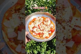 Homemade Pizza Without Oven|Pizza Recipe| #homemadepizza #pizzarecipe #pizza #shorts #foodshorts