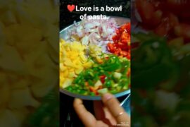 Vegetable Pasta Recipe 🍝 | Easy, Healthy & Tasty Veg Pasta at Home#shorts #viral#wow #trending#pasta
